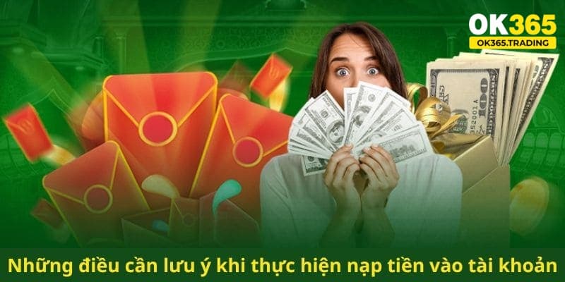 Các bước kiểm tra số dư nạp tiền vào
