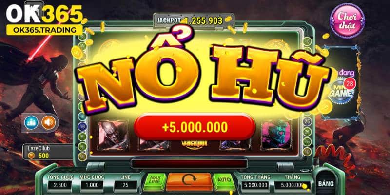 Nổ Hũ OK365 - Sân chơi giải trí đỉnh cao